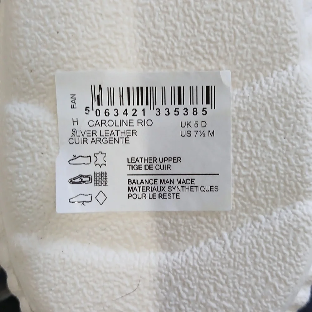 New Clarks Collection Caroline Rio Leather Sneaker 7 1/2 - Picture 8 of 8